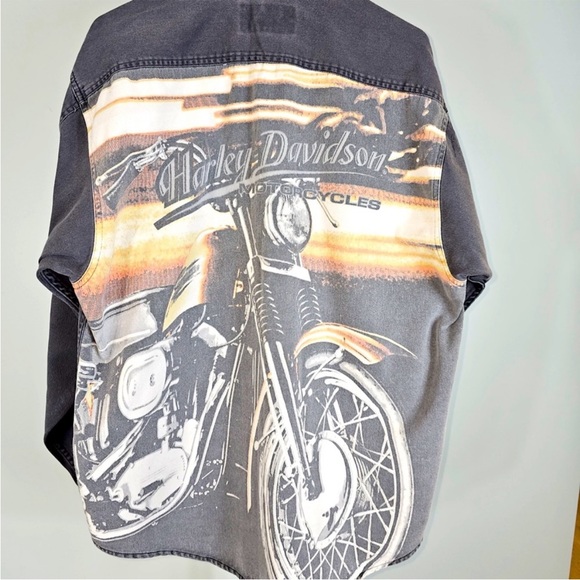 Harley-Davidson Other - Harley Davidson Button down denim shirt